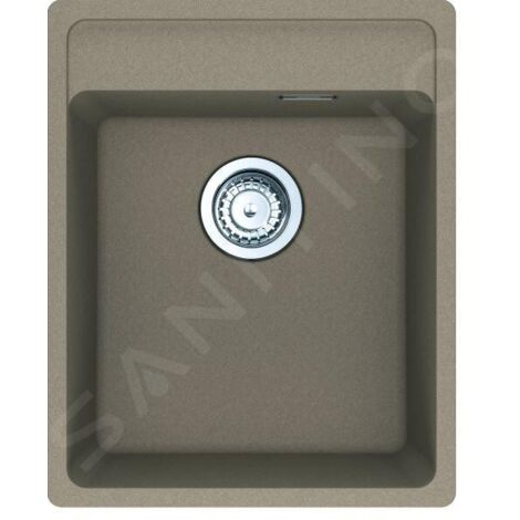 Franke Maris - Évier en fragranit MRG 610-37 RTL, 41x51 cm, cachemire 114.0661.446