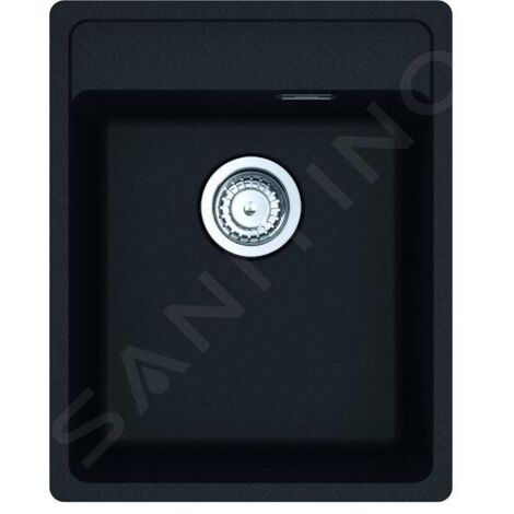 Franke Maris - Évier en fragranit MRG 610-37 RTL, 41x51 cm, onyx 114.0661.441
