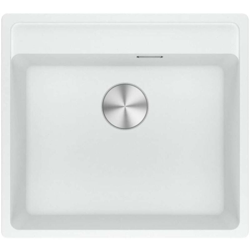 Maris - Évier en fragranit mrg 610-52 rtl, 56x51 cm, blanc artic 114.0661.387 - Franke