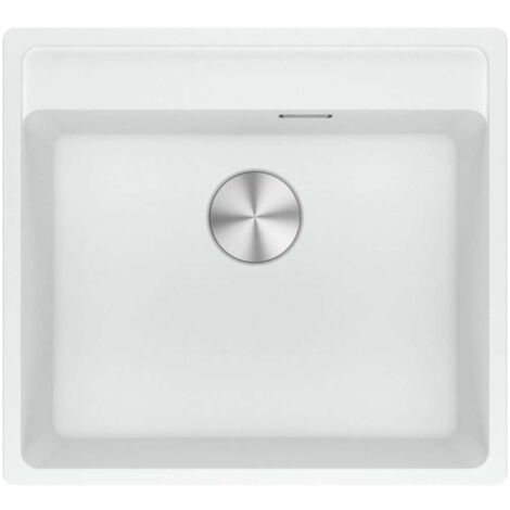 Franke Maris - Évier en fragranit MRG 610-52 RTL, 56x51 cm, blanc artic 114.0661.387