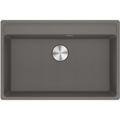 Franke Maris - Évier en fragranit MRG 610-72 RTL, 76x51 cm, gris pierre 114.0738.549