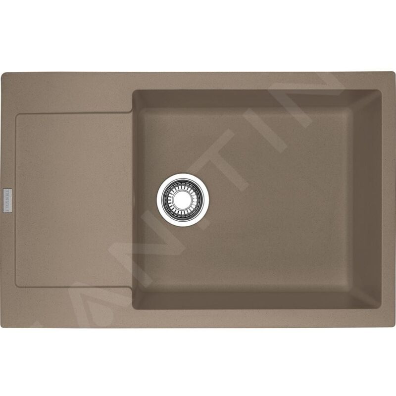 Maris - Évier en fragranit mrg 611-78 bb, 78x50 cm, huître 114.0494.646 - Franke