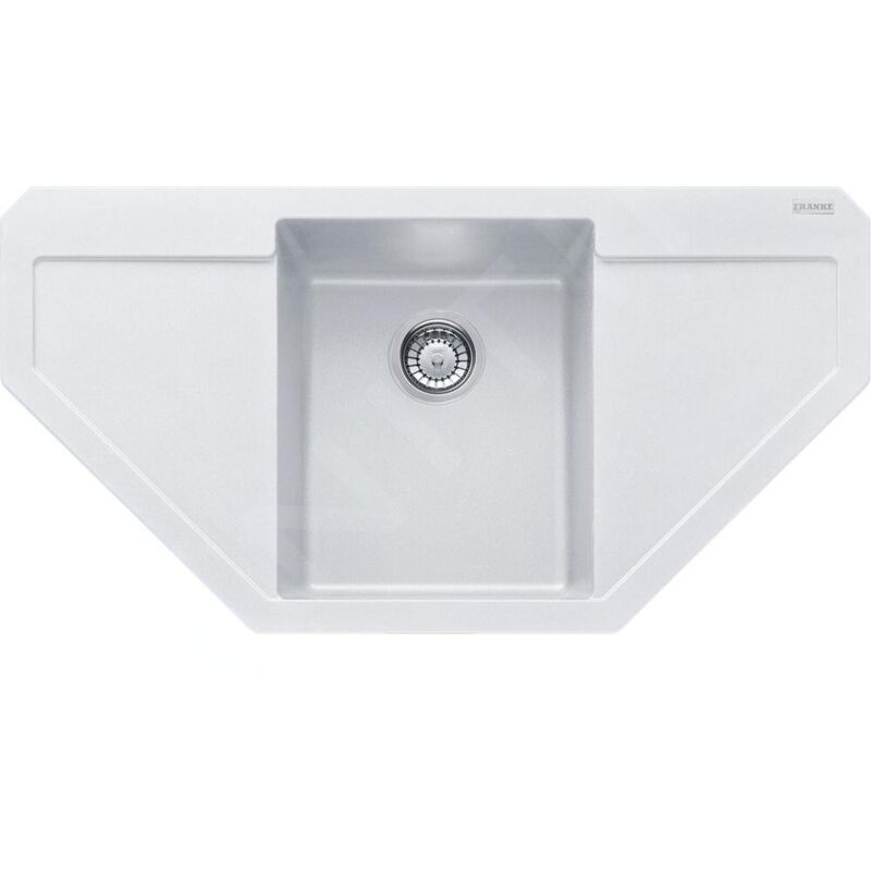 Maris - Évier en fragranit mrg 612 e, 96x50 cm, blanc artic 114.0250.568 - Franke