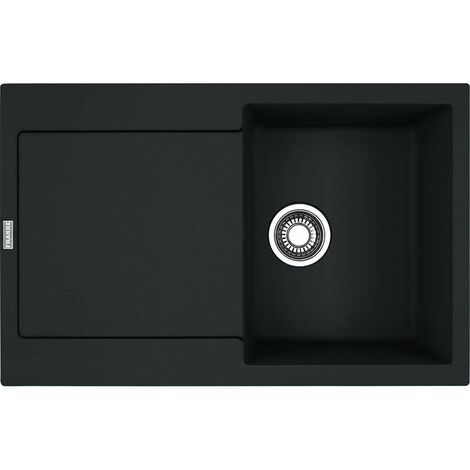 Franke Maris - Évier en Fragranite MRG 611, 78x50 cm, noir mat 114.0637.576