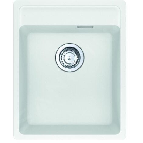 Franke Maris - Évier en fragranitMRG 610-37 RTL, 41x51 cm, blanc artic 114.0661.443