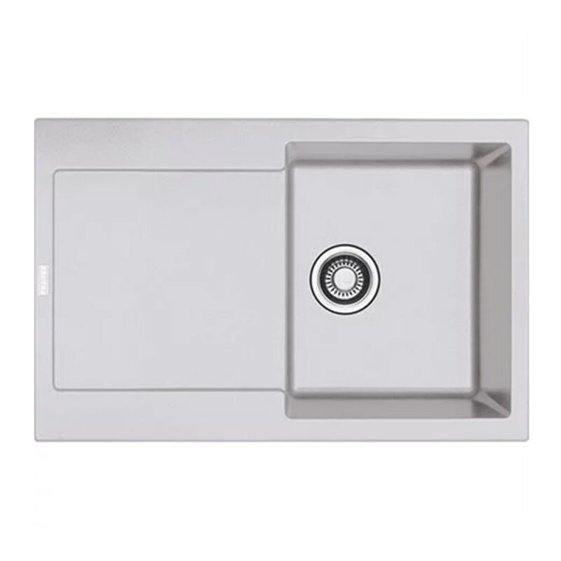 Evier Fragranit 78 X 50 cm 1 cuve 1 égouttoir Maris, Gris clair - Franke