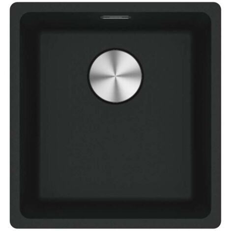 Franke Maris - Fregadero de fragranite MRG 110-37, 40x43 cm, negro mate 125.0698.004