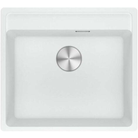 Franke Maris - Fregadero de fragranite MRG 610-52 RTL, 56x51 cm, blanco de hielo 114.0661.387