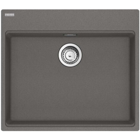 Franke Maris - Fregadero de fragranite MRG 610-60 CARE, 64x56 cm, piedra gris 114.0729.486