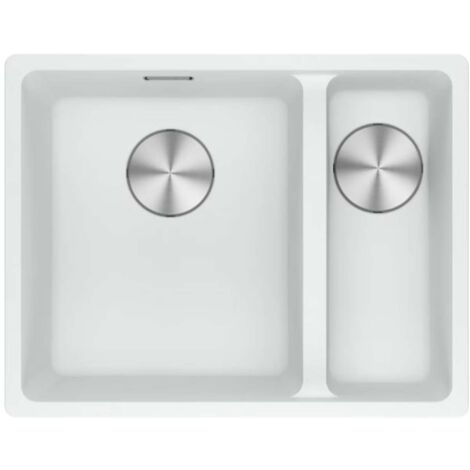 Franke Maris - Lavello in fragranite MRG 160-34-15/2, 55x43 cm, bianco ghiaccio 125.0687.267