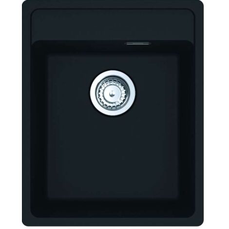 Franke Maris - Lavello in fragranite MRG 610-37 RTL, 41x51 cm, nero opaco 114.0661.370