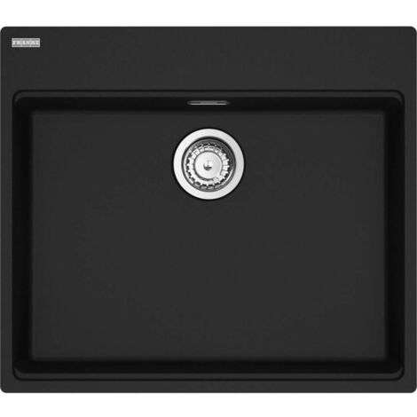 Franke Maris - Lavello in fragranite MRG 610-60 CARE, 64x56 cm, nero opaco 114.0729.484