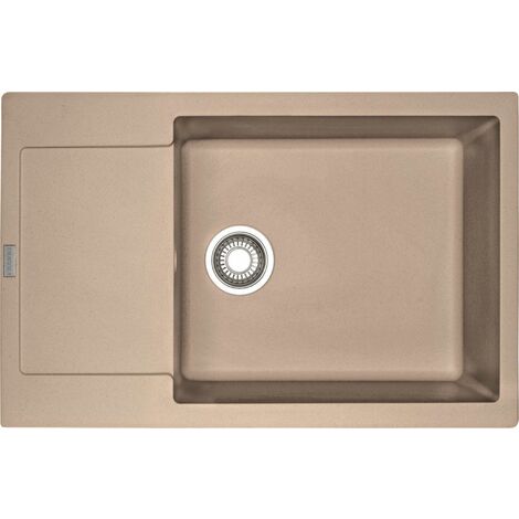 Franke Maris - Lavello in fragranite MRG 611-78 BB, 78x50 cm, riflessi di sabbia 114.0363.188