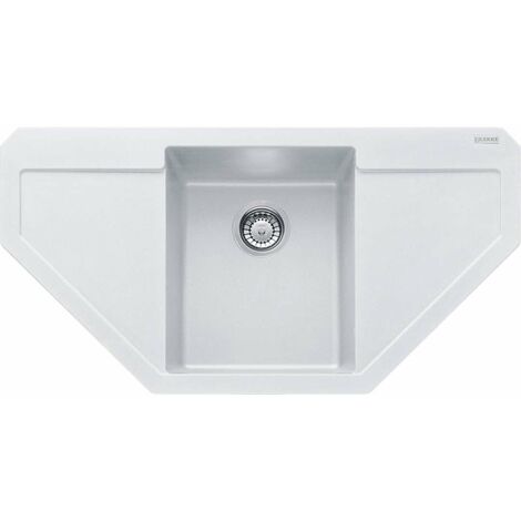 Franke Maris - Lavello in fragranite MRG 612 E, 96x50 cm, bianco-ghiaccio 114.0250.568