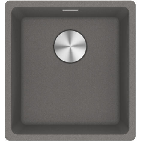 Franke Maris MRG 110-37 Unterbauwaschbecken 40 x 43 cm in Fragranit+, Steingrau (MRG110-37SK)