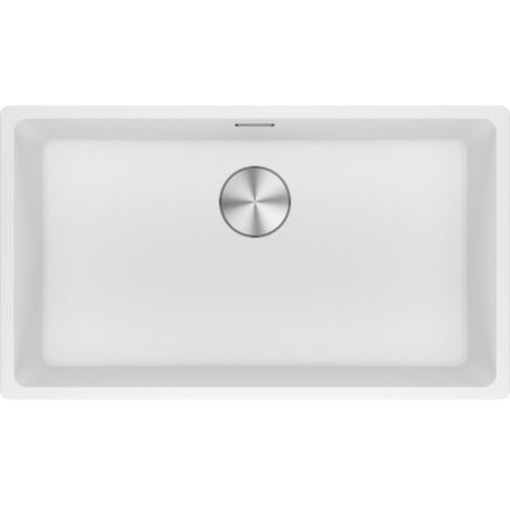 Franke Maris MRG 110-62. Tipo di lavello: Lavello ad incasso, Forma del lavandino: Rettangolare, Materiale del lavandino: Granito. Larghezza: 753 mm, Lunghezza: 433 mm, Profondità: 4... - 125.0686.711