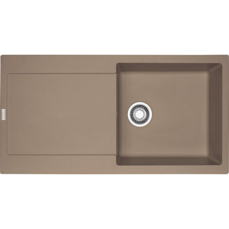 Franke Maris MRG 611-L. Tipo di lavello: Lavello montato su piano, Forma del lavandino: Rettangolare, Colore del prodotto: Grigio talpa. Larghezza: 970 mm, Profondità... - MRG611LOYSTER - 114.0490.280