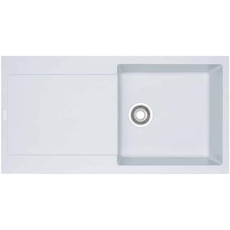 Evier Franke Maris Fragranit+ MRG611-97 - Blanc Artic (moucheté)