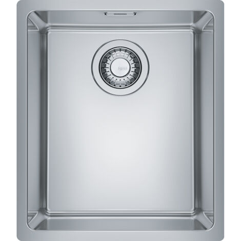Franke Maris MRX 110-34. Tipo di lavello: Lavello sottopiano, Forma del lavandino: Rettangolare, Materiale del lavandino: Acciaio inox. Larghezza: 380 mm, Profondità: 440 mm - 122.0525.278