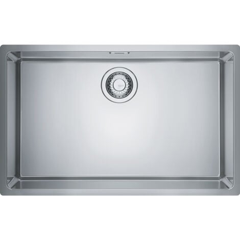 Franke Maris MRX 110-70. Tipo di lavello: Lavello sottopiano, Forma del lavandino: Rettangolare, Materiale del lavandino: Acciaio inox. Larghezza: 740 mm, Profondità: 440 mm - 122.0525.280
