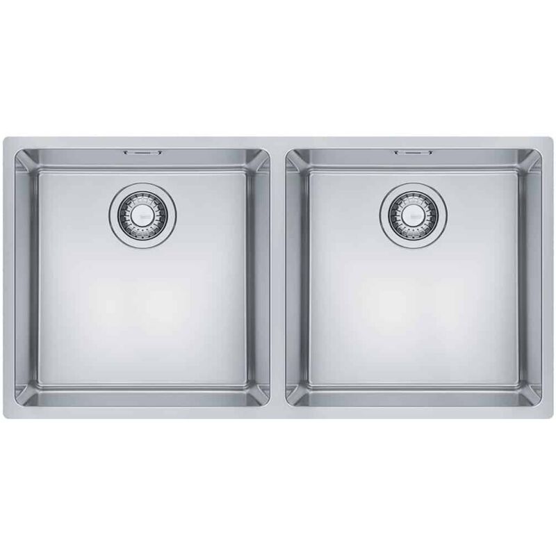 Franke - Evier Maris MRX120-40-40 - Inox Lisse - Vidage : Manuel