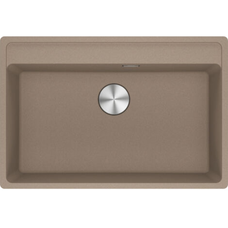 Franke MRG 610-72 TL. Tipo di lavello: Lavello montato su piano, Forma del lavandino: Rettangolare, Materiale del lavandino: Fragranito. Larghezza: 760 mm, Profondità: 510 mm, Altezz... - 114.0661.672