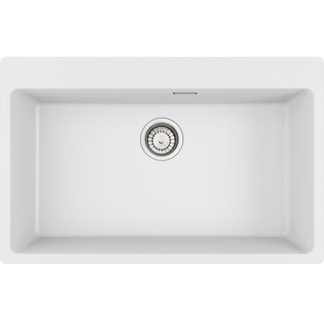 Franke MRG 610-73 FTL. Tipo di lavello: Lavello montato su piano, Forma del lavandino: Rettangolare, Materiale del lavandino: Fragranito. Larghezza: 780 mm, Profondità: 500 mm, Altez... - 114.0661.706