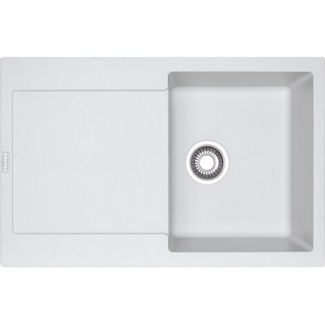 Franke MRG 611-78. Tipo di lavello: Lavello montato su piano, Forma del lavandino: Rettangolare, Colore del prodotto: Bianco. Larghezza: 500 mm, Profondità: 780 mm, La... - MRG611BIANCO - 114.0153.909