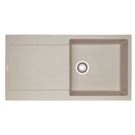 Franke MRG 611-L. Tipo di lavello: Lavello ad incasso, Forma del lavandino: Rettangolare, Materiale del lavandino: Fragranito. Larghezza: 970 mm, Altezza: 500 mm - MRG611LSAHARA - 114.0066.675