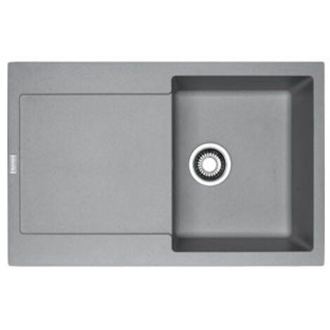 Franke MRG 611. Tipo di lavello: Lavello ad incasso, Forma del lavandino: Rettangolare, Materiale del lavandino: Fragranito. Larghezza: 780 mm, Profondità: 200 mm, ... - MRG611STONEGREY - 114.0066.566
