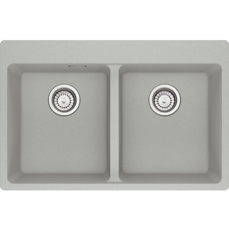 Franke MRG 620-34-34 FTL. Tipo di lavello: Lavello montato su piano, Forma del lavandino: Rettangolare, Materiale del lavandino: Fragranito. Larghezza: 760 mm, Profondità: 500 mm, Al... - 114.0661.693