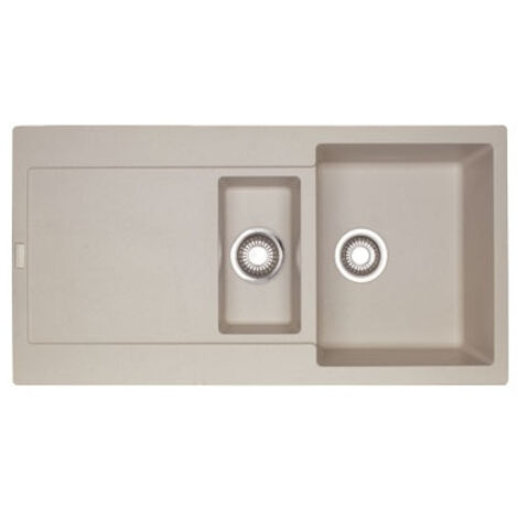 Franke MRG 651. Tipo di lavello: Lavello ad incasso, Forma del lavandino: Rettangolare, Colore del prodotto: Beige. Larghezza: 970 mm, Profondità: 200 mm, Altezza: 500 mm - MRG651SAHARA - 114.0066.684
