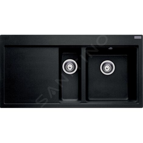 Franke Mythos - Évier en fragranit MTG 651-100/7, 100x52 cm, onyx 114.0250.538