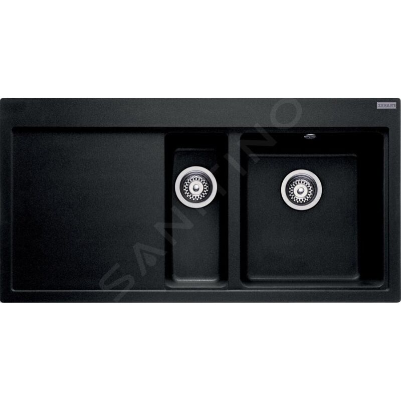 Franke - Mythos - Évier en fragranit mtg 651-100/7, 100x52 cm, onyx 114.0250.538 Franke - Mythos - Évier en fragranit mtg 651-100/7, 100x52 cm, onyx 114.0250.538