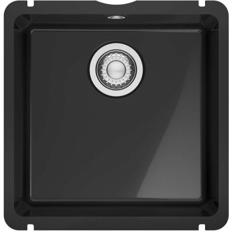 Franke Mythos - Fregadero de cerámica, KXK 110-41, 45x45 cm, Onyx 126.0735.181