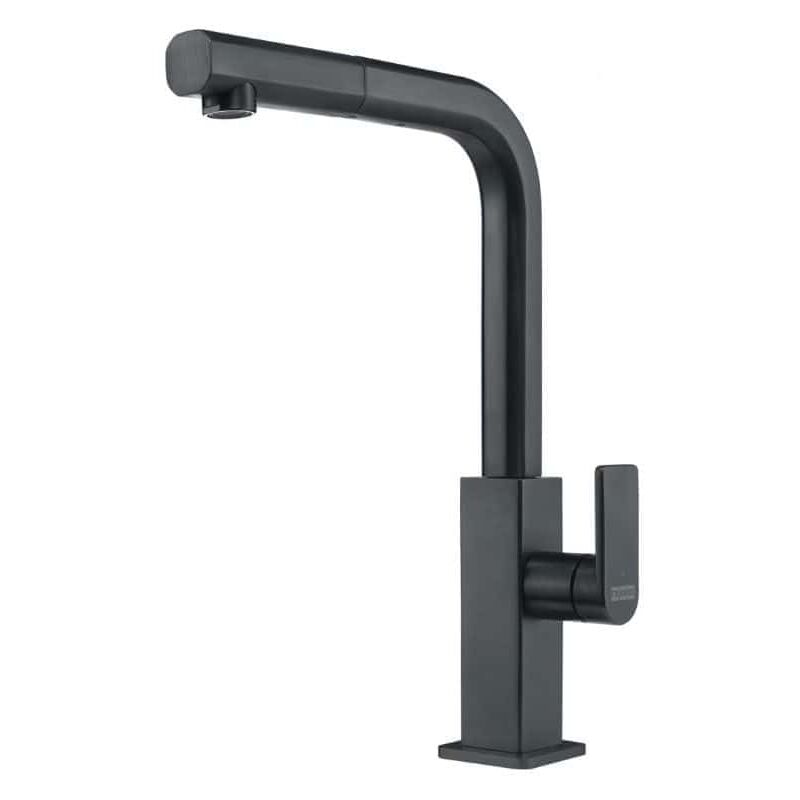 Franke - Mitigeur Mythos Inox Noir à douchette monojet - 000000 coloris