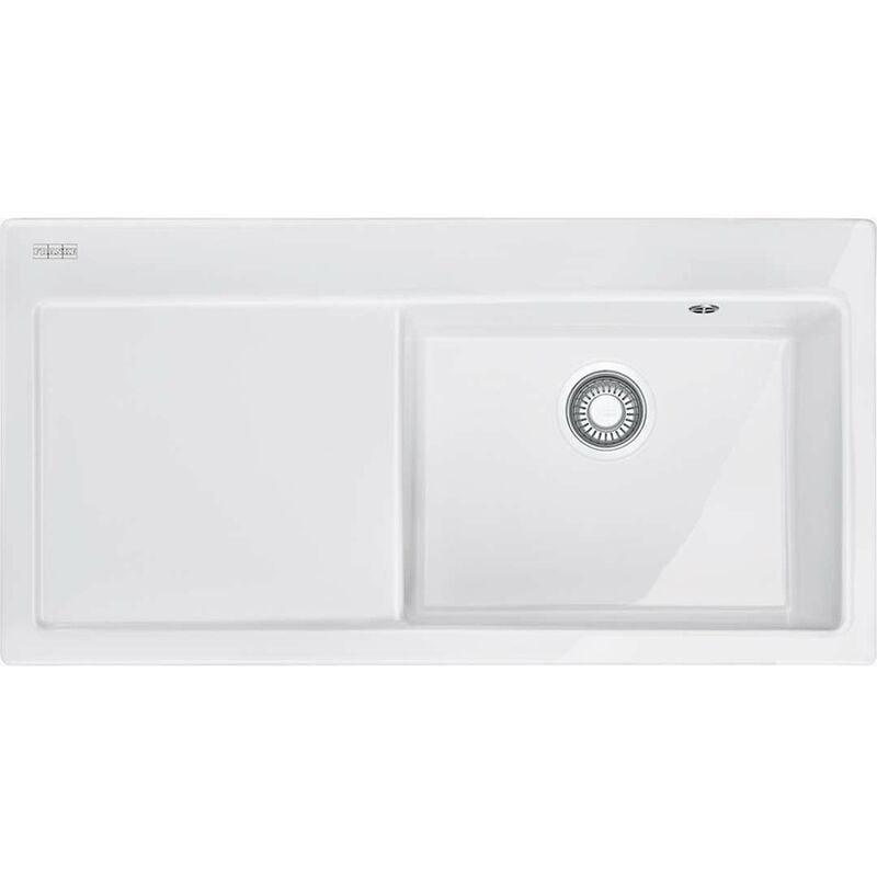 Mythos - Évier en céramique mtk 611-100 / 7, 100x51 cm, Glacier 124.0335.707 - Franke