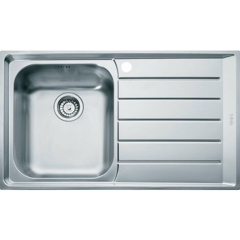 Évier de cuisine 1 bac avec égouttoir en Inox- ROCA A870H40801