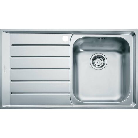 Franke Neptun - Lavello in acciaio inox NEX 611/7, 86x51 cm 101.0120.272