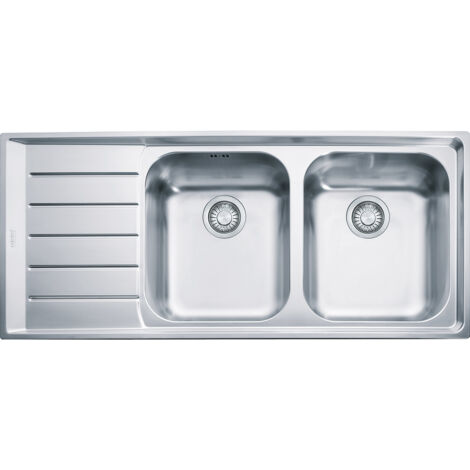 Franke NEX 621. Tipo di lavello: Lavello montato su piano, Forma del lavandino: Rettangolare, Materiale del lavandino: Acciaio inox. Larghezza: 510 mm, Profondità: 1160 mm, Larghezza... - 101.0040.736