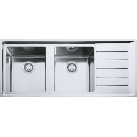 Franke NPX 621. Tipo di lavello: Lavello montato su piano, Forma del lavandino: Rettangolare, Materiale del lavandino: Acciaio inox. Larghezza: 510 mm, Profondità: 1160 mm,... - NPX6212 - 101.0068.377