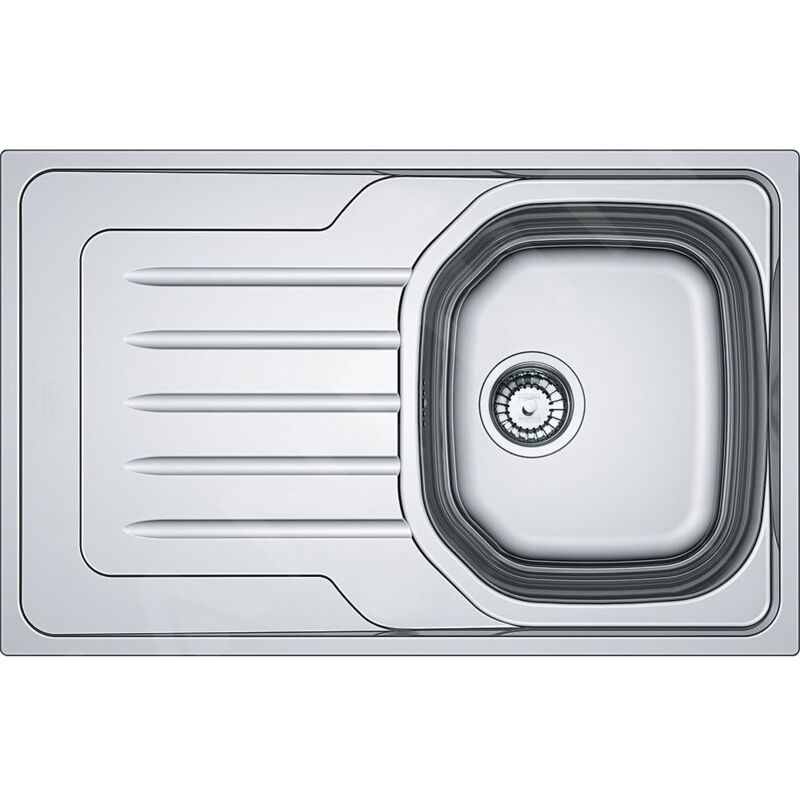 Onda - Évier oll 611-79, 790x500 mm, inox/structure tissée 101.0613.121 - Franke