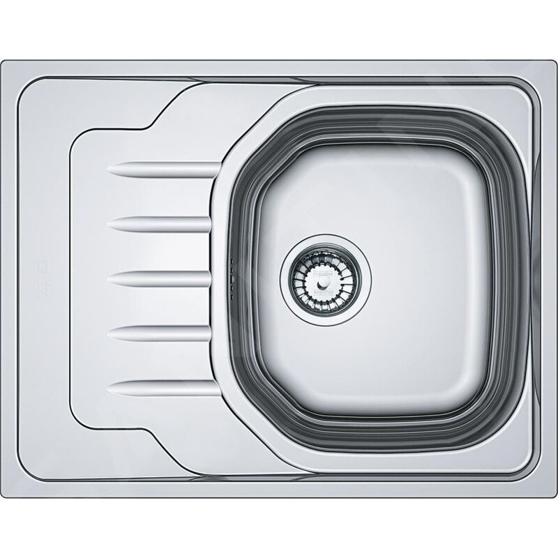 Franke Onda - Évier OLN 611-63, 635x500 mm, inox 101.0613.108