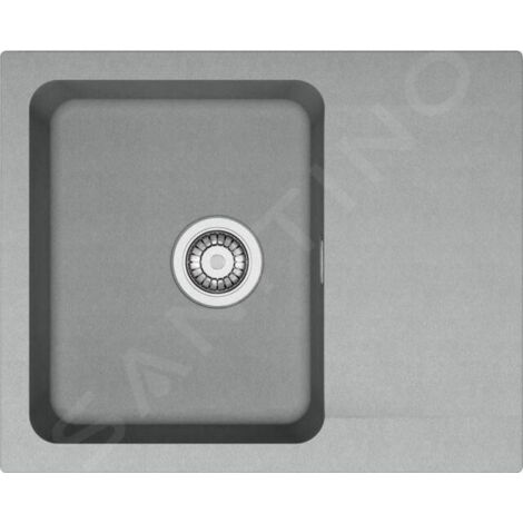 Franke Orion - Évier en tectonite OID 611-62, 620 x 500 mm, gris 114.0395.160