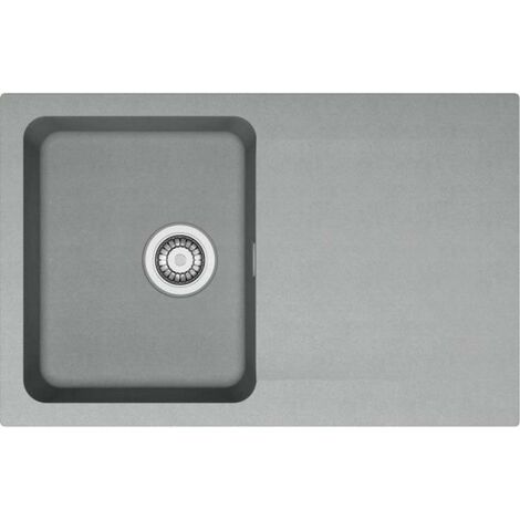 Franke Orion - Évier en tectonite  OID 611-78, 780 x 500 mm, gris 114.0395.184