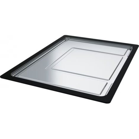 Franke – Planche à découper en inox et plastique 342 x 430 x 22 mm – Conçue pour séchage rapide de la vaisselle – Accessoire de cuisine durable
