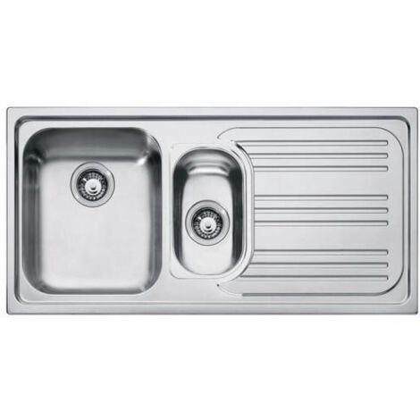 Franke Radar RRX 651. Forma del lavandino: Rettangolare, Materiale del lavandino: Acciaio inox, Colore del prodotto: Acciaio inox. Larghezza: 1000 mm, Profondità: 500 mm, Altezza: 20... - 101.0053.244