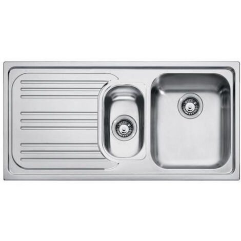 Franke Radar RRX 651. Forma del lavandino: Rettangolare, Materiale del lavandino: Acciaio inox, Colore del prodotto: Acciaio inox. Larghezza: 1000 mm, Profondità: 500 mm, Altezza: 20... - 101.0053.245