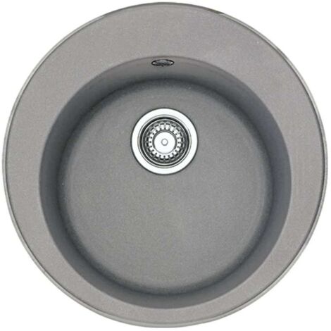 Franke Rondo - Fragranit Spülbecken ROG 610, 51 cm, steingrau 114.0284.731
