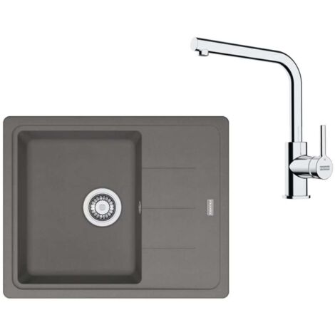Franke Set - Set da cucina G262ŠK, lavello in fragranite BFG 611-62 e miscelatore FS 3230.031, pietra grigia/cromo 114.0700.733